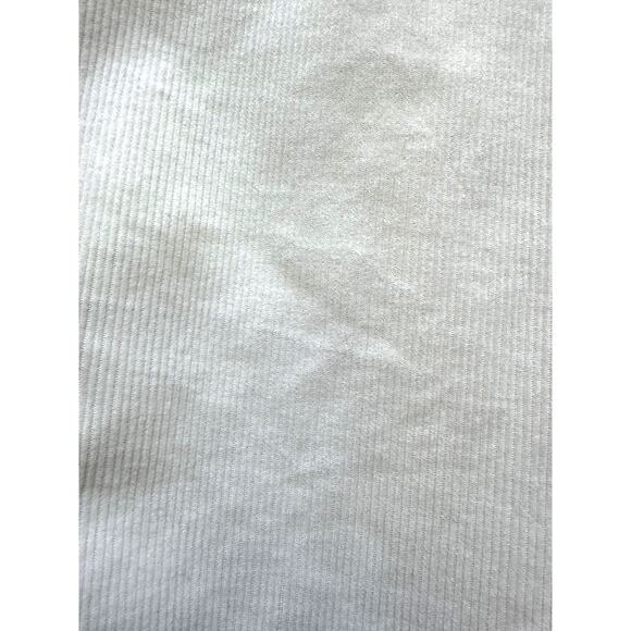 EDITIONS M.R Cream Corduroy Short Sleeve Shirt Size 38 Small - Picture 4 of 7